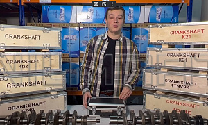 Вал коленчатый с прочной закалкой High Quality - HQ